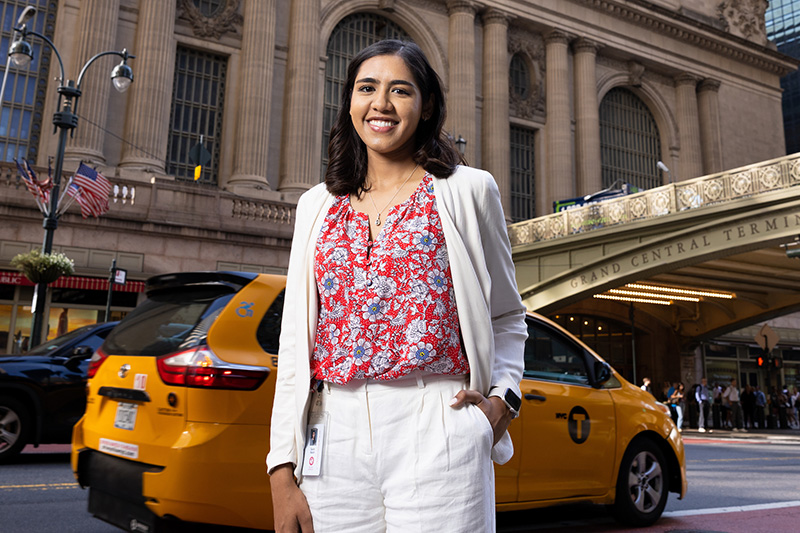 female student in NYC