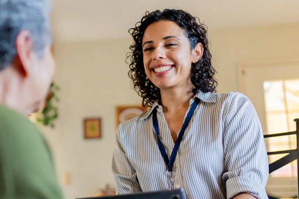 Woman Smiling