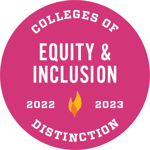 Colleges of Distinction Equity & Inclusion 2022-2023 badge