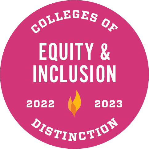 Colleges of Distinction Equity & Inclusion 2022-2023 badge