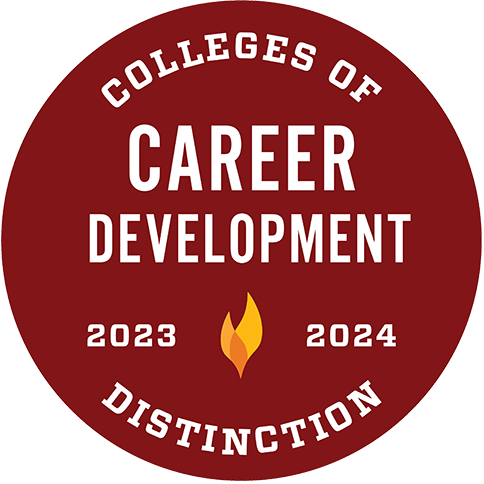 Colleges of Distinction Career Development badge