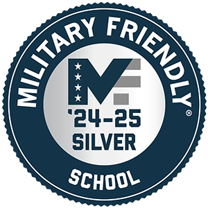 Silver for Military Friendly schools badge